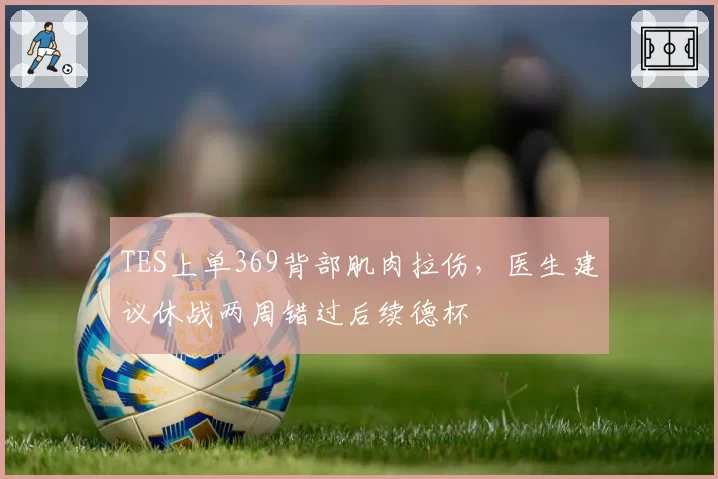 TES上单369背部肌肉拉伤，医生建议休战两周错过后续德杯